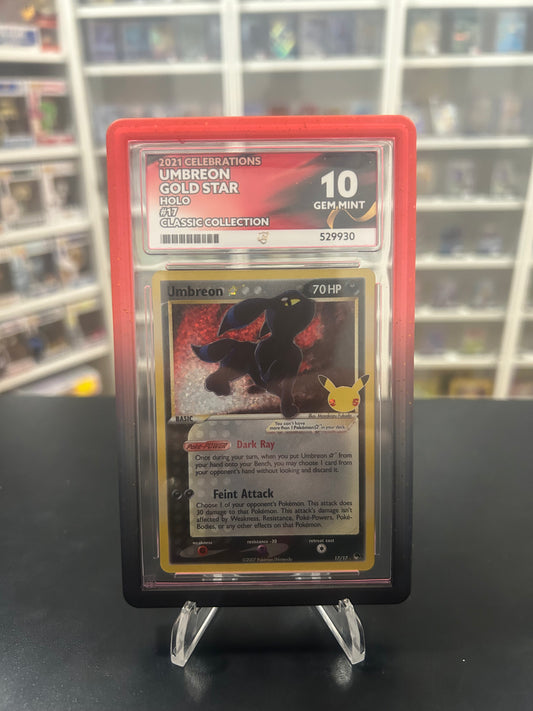 ACE 10 Umbreon 17/17 Celebrations With Guard Graded Pokemon Card