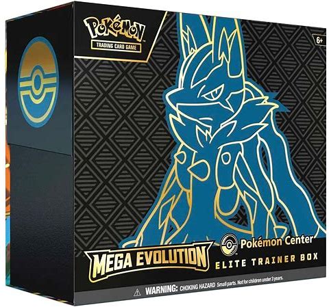 Mega Evolution Lucario Pokemon Center ETB New Sealed