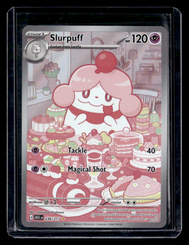 Slurpuff Holo Illustration Rare ME: Ascended Heroes 236/217 NM