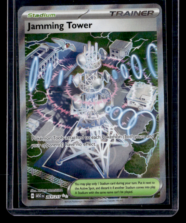 Jamming Tower Holo Ultra Rare ME: Ascended Heroes 261/217 NM