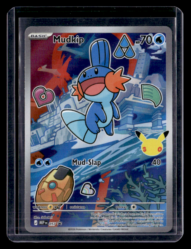 Mudkip Holo Promo ME Mega Evolution Promo 057 NM