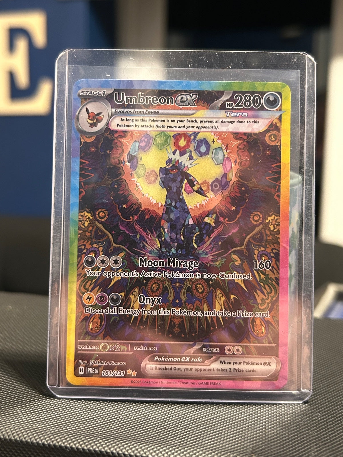 Umbreon ex - Holo Special Illustration Rare SV: Prismatic Evolutions 161/131 NM