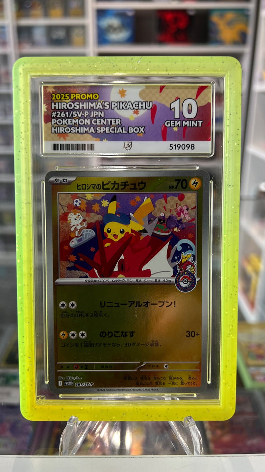 Hiroshima's Pikachu - Holo Promo SV-P Promotional Cards 261/SV-P NM