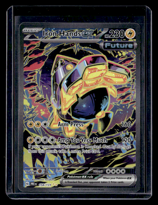 Iron Hands ex Holo Special Illustration Rare SV: Prismatic Evolutions 154/131 NM