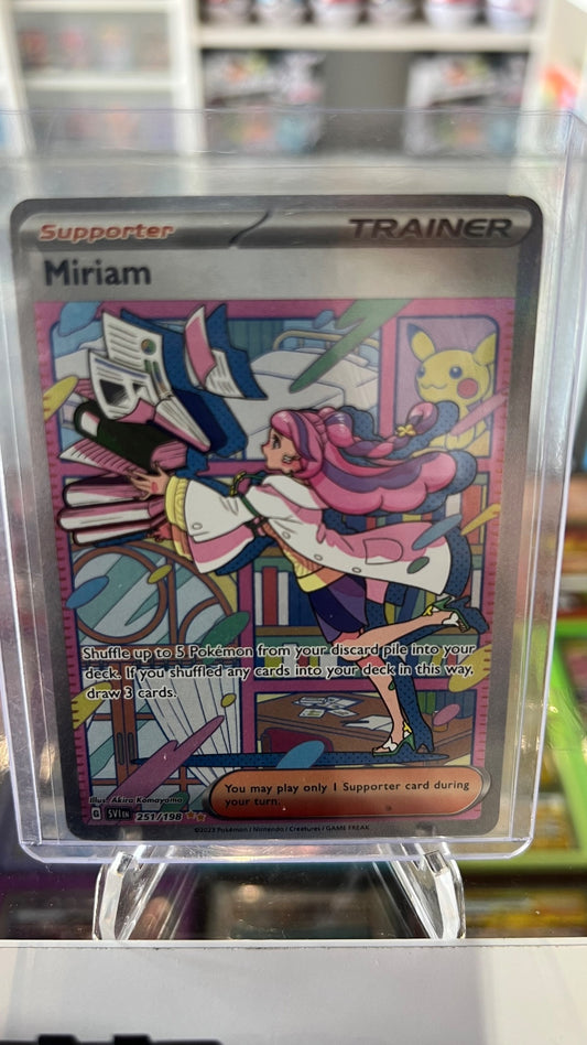 Miriam Holo Special Illustration Rare SV01: Scarlet & Violet Base Set 251/198 NM