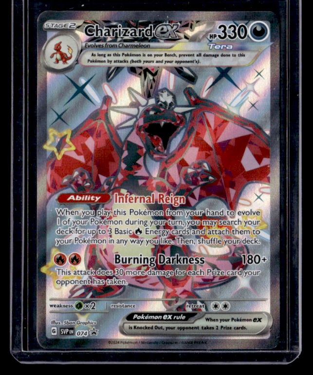 Charizard ex Holo Promo SV: Scarlet & Violet Promo Cards 074 NM