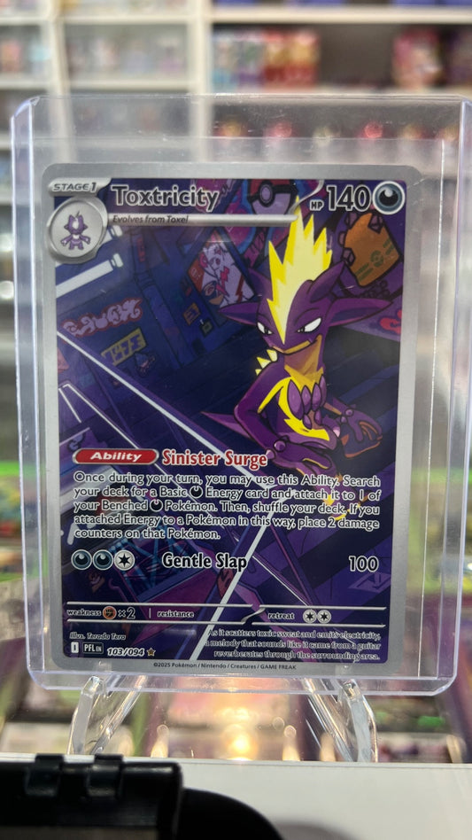 Toxtricity Holo Illustration Rare ME02: Phantasmal Flames 103/094 NM
