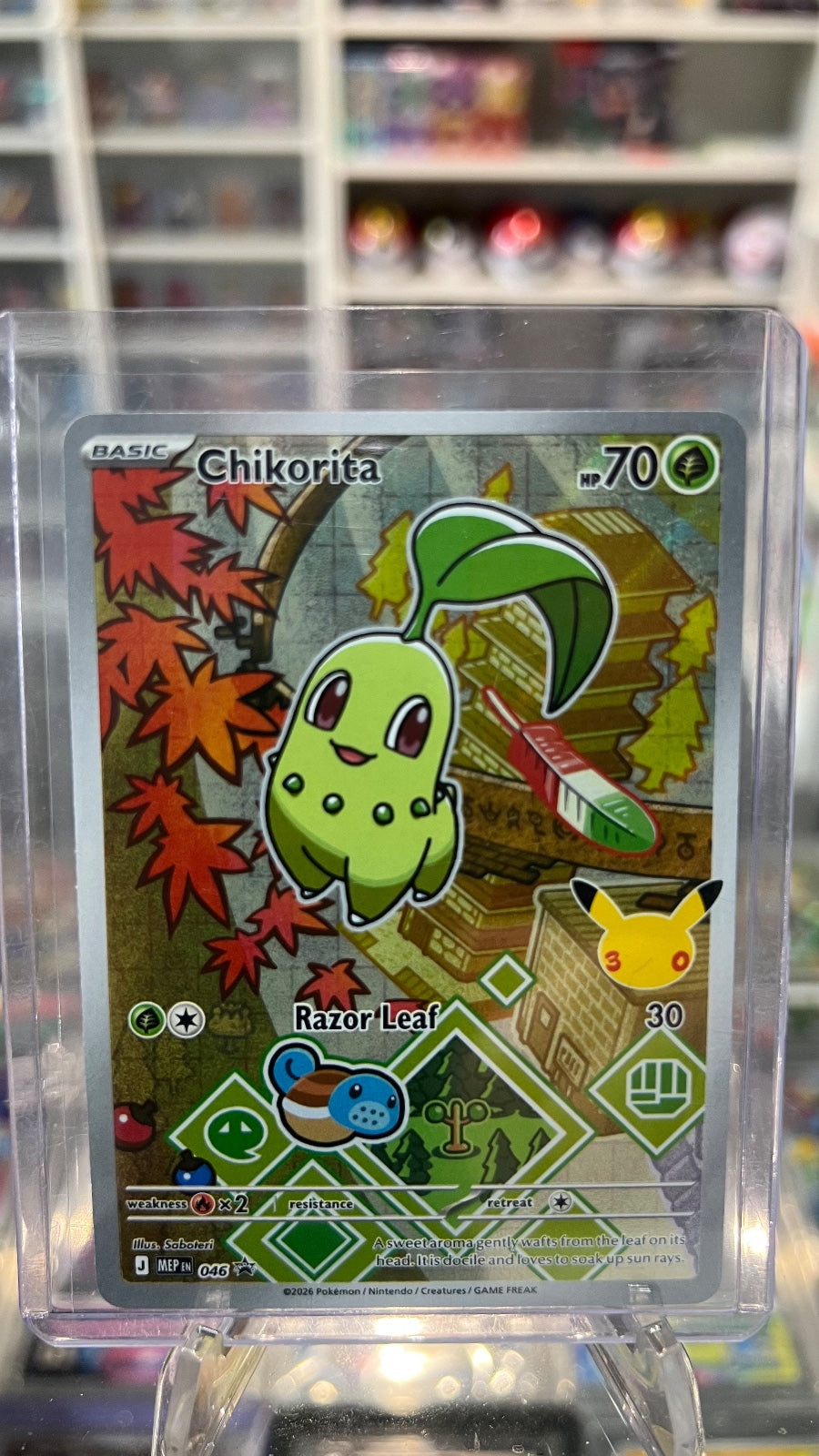 Chikorita - Holo Promo ME: Mega Evolution Promo 046 NM