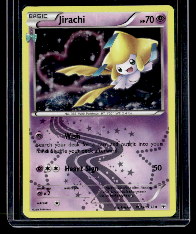 Jirachi Holo Uncommon Generations: Radiant Collection RC13/RC32 NM