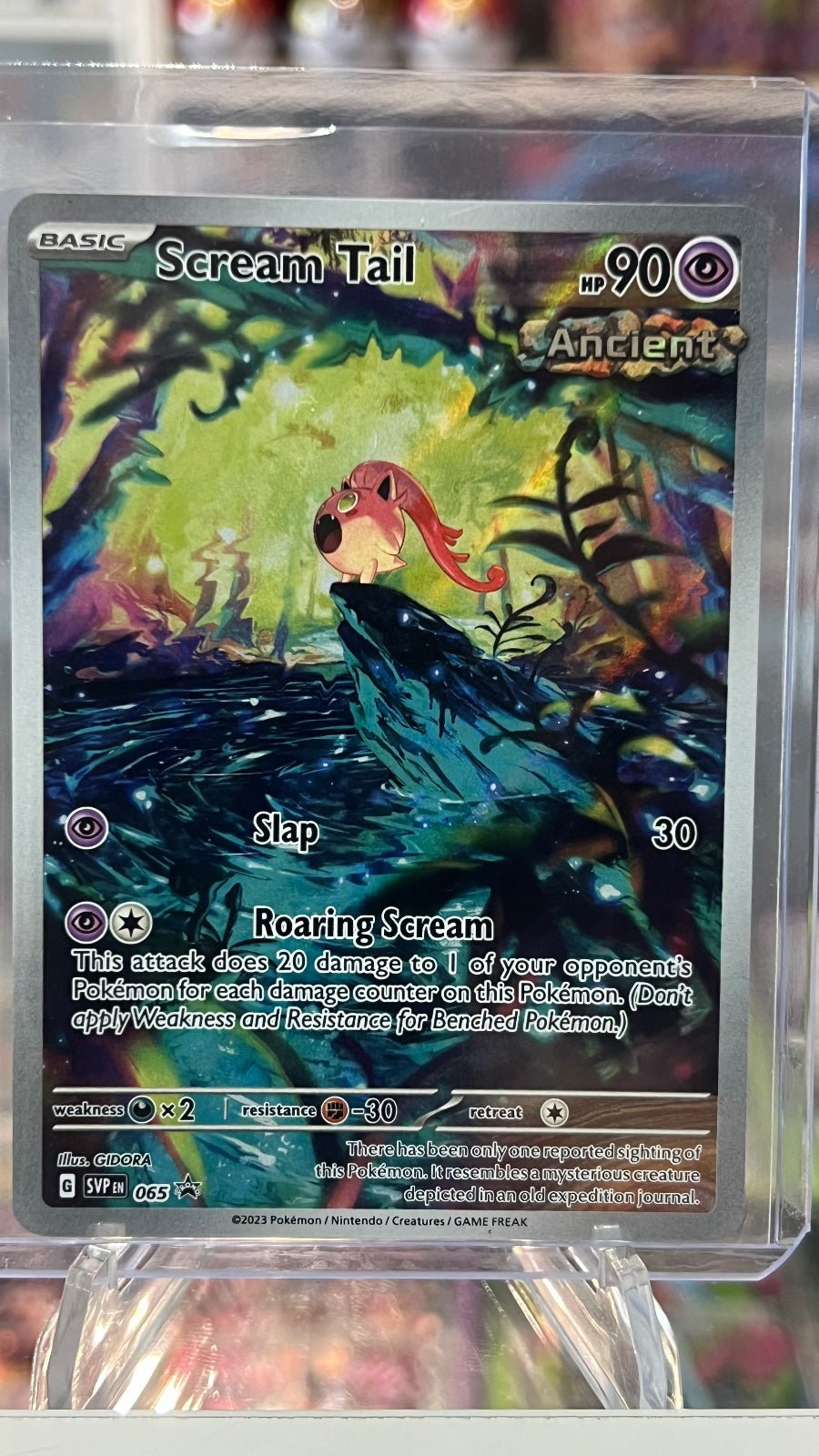 Scream Tail Holo Promo SV: Scarlet & Violet Promo Cards 065 NM