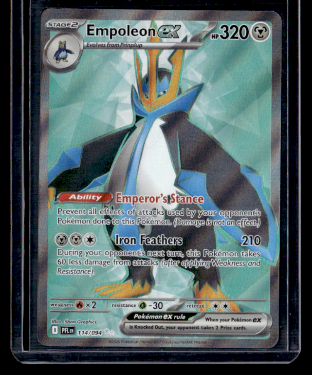 Empoleon ex Holo Ultra Rare ME02: Phantasmal Flames 114/094 NM