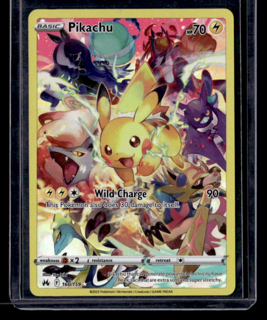 Pikachu (Secret) Holo Secret Rare SWSH: Crown Zenith 160/159 NM