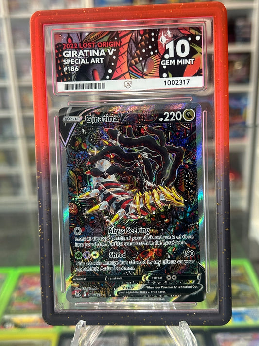 ACE 10 Giratina V Alt Art Ultra Rare SWSH11: Lost Origin 186/196 NM