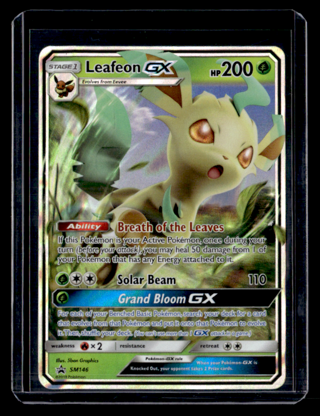 Leafeon GX Holo Promo SM Promos SM146 NM