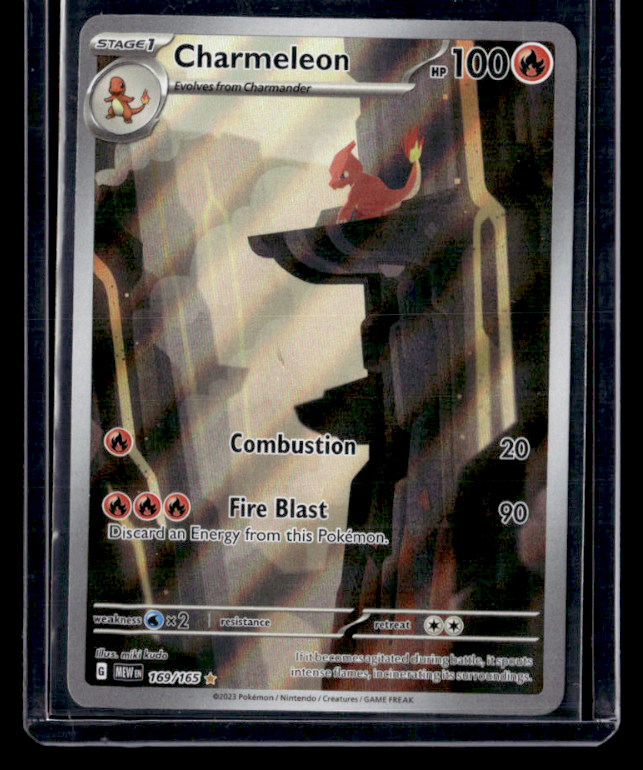 Charmeleon Holo Illustration Rare SV Scarlet & Violet 151 169/165 NM