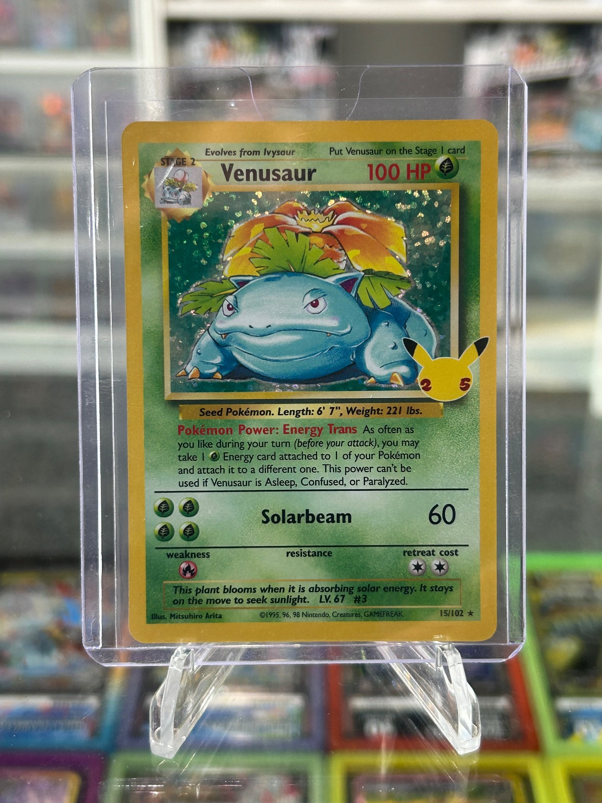Venusaur Holo Classic Collection Celebrations: Classic Collection 15/102 NM
