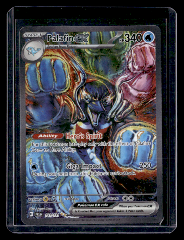 Palafin ex Holo Special Illustration Rare SV: Prismatic Evolutions 151/131 NM