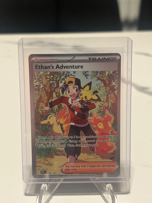 Ethan's Adventure Special Illustration Rare SV10: Destined Rivals 236/182 NM