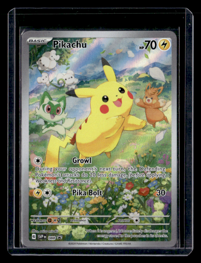 Pikachu Holo Promo SV: Scarlet & Violet Promo Cards 088 NM