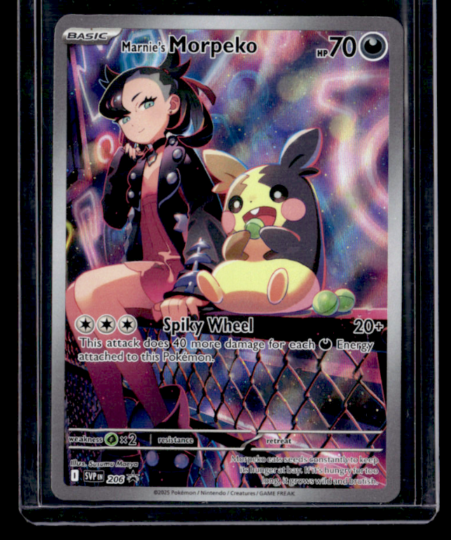 Marnie's Morpeko Holo Rare SV: Scarlet & Violet Promo Cards 206 NM