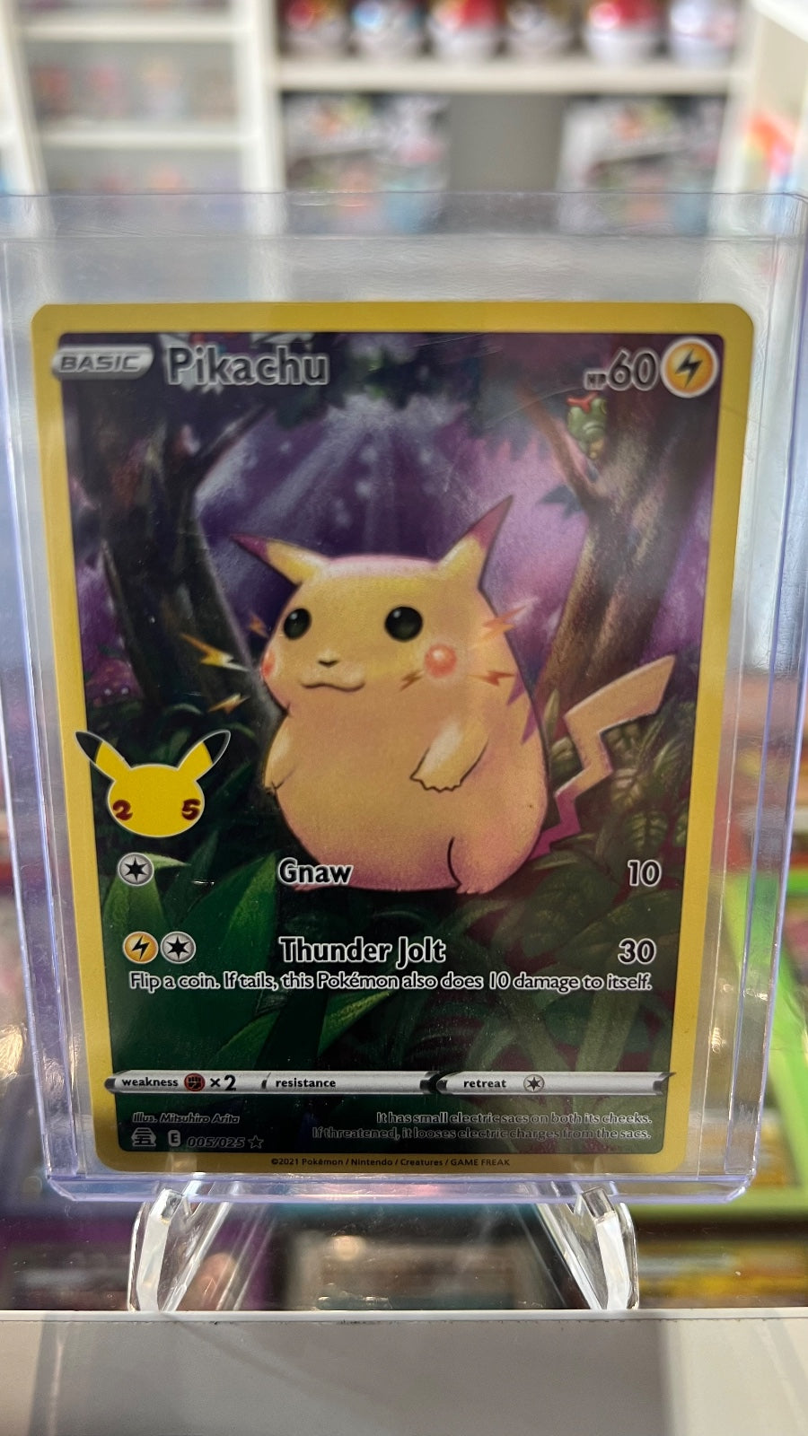 Pikachu Holo Rare Celebrations 005/025 NM