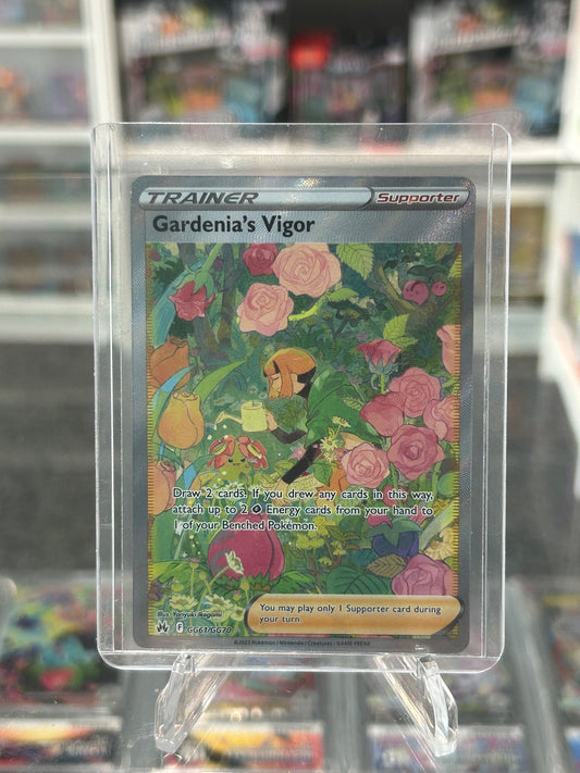 Gardenia's Vigor Ultra Rare SWSH: Crown Zenith: Galarian Gallery GG61/GG70 NM