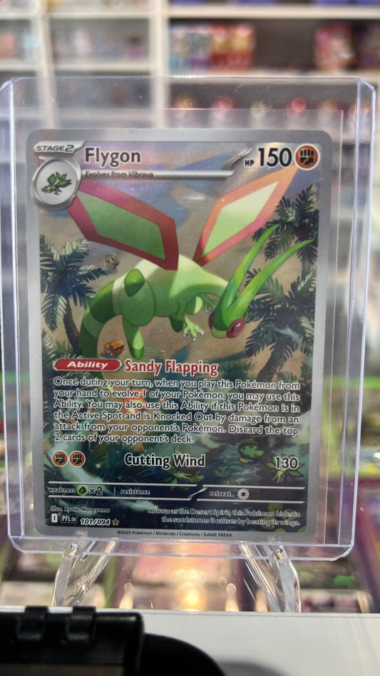 Flygon - Holo Illustration Rare ME02: Phantasmal Flames 101/094 NM