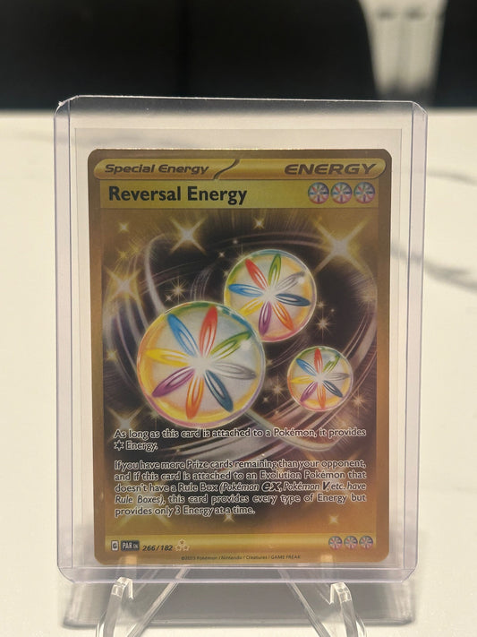 Reversal Energy Holo Hyper Rare SV04: Paradox Rift 266/182 NM