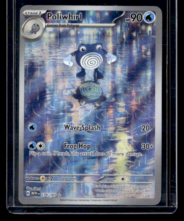 Poliwhirl Holo Illustration Rare SV Scarlet & Violet 151 176/165 NM