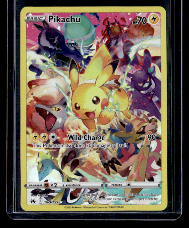 Pikachu (Secret) Holo Secret Rare SWSH: Crown Zenith 160/159 NM