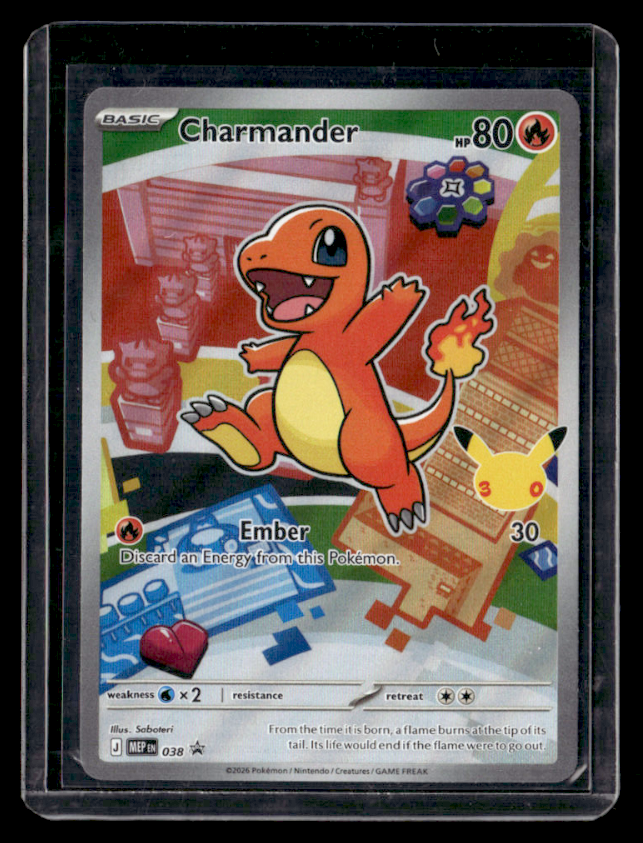 Charmander Holo Promo ME: Mega Evolution Promo 038 NM