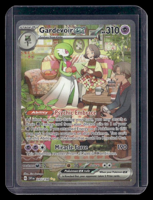 Gardevoir ex Special Illustration Rare Scarlet & Violet Base Set 245/198 NM