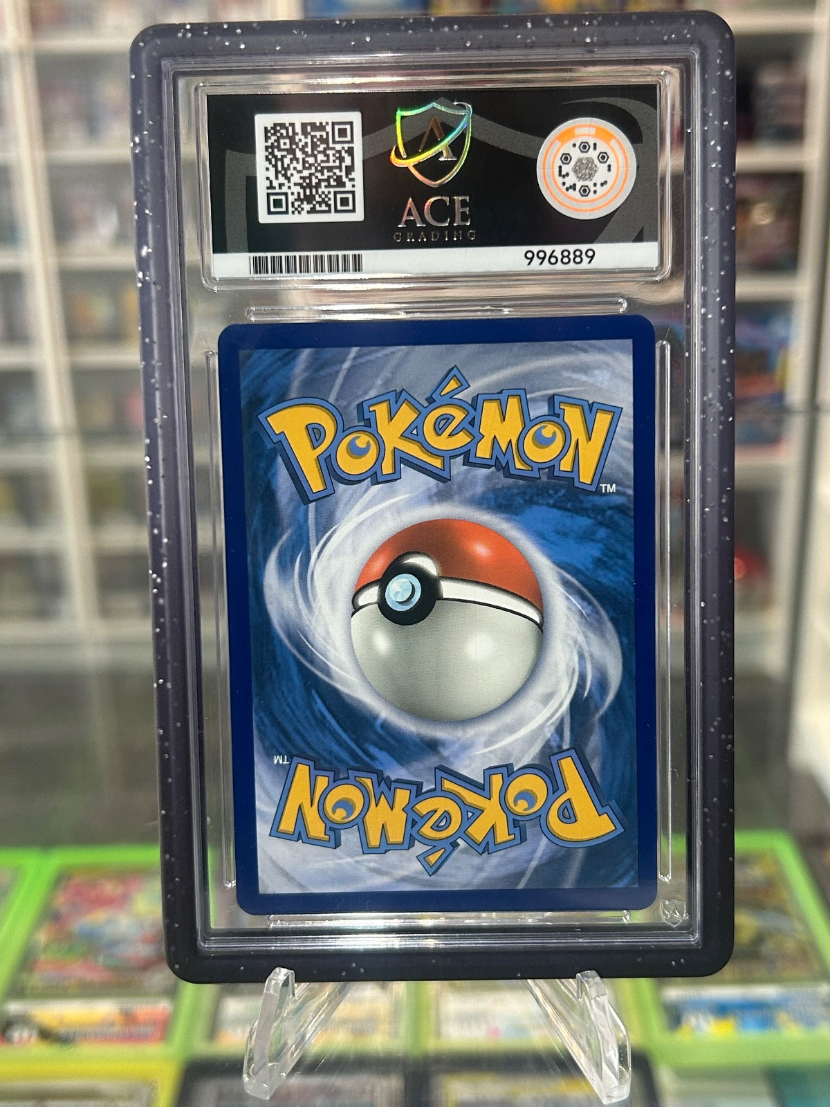 ACE 10 Charizard VMAX (Secret) Holo Secret Rare Champion's Path 74/73 NM (Back)