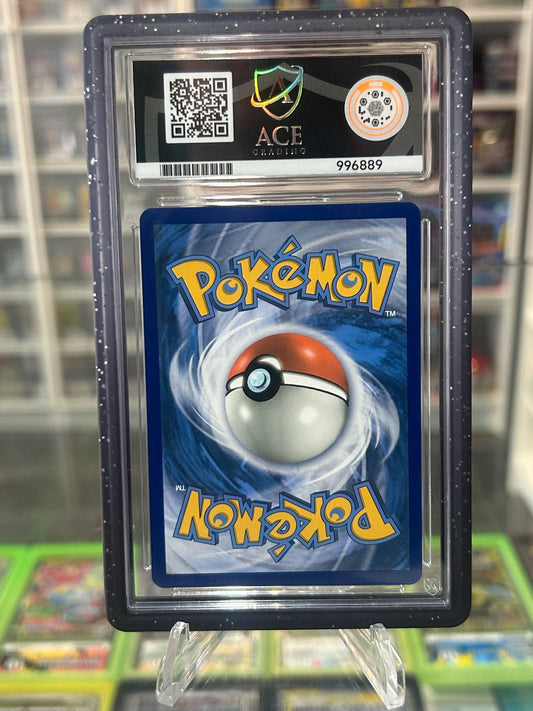 ACE 10 Charizard VMAX (Secret) Holo Secret Rare Champion's Path 74/73 NM (Back)