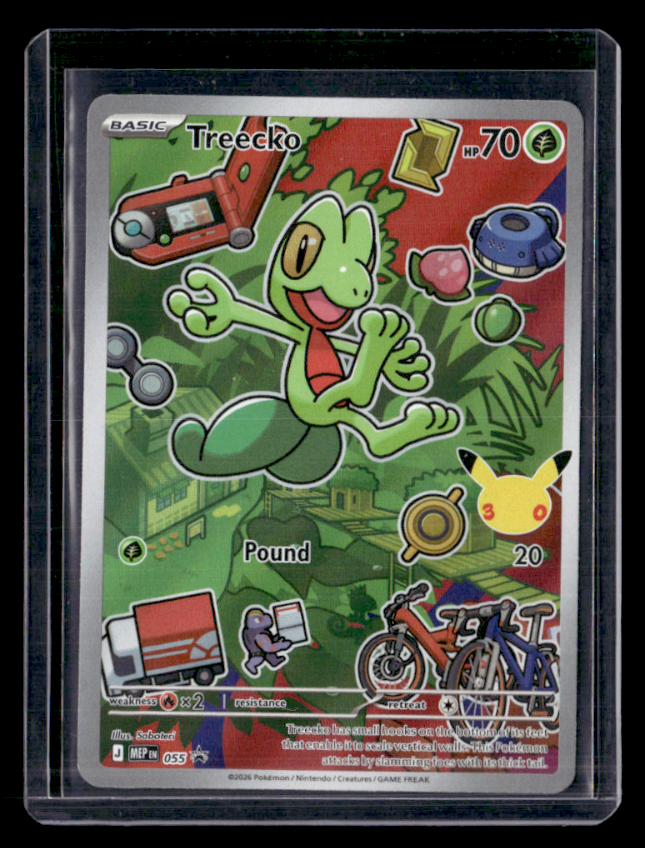 Treecko Holo Promo ME Mega Evolution Promo 055 NM