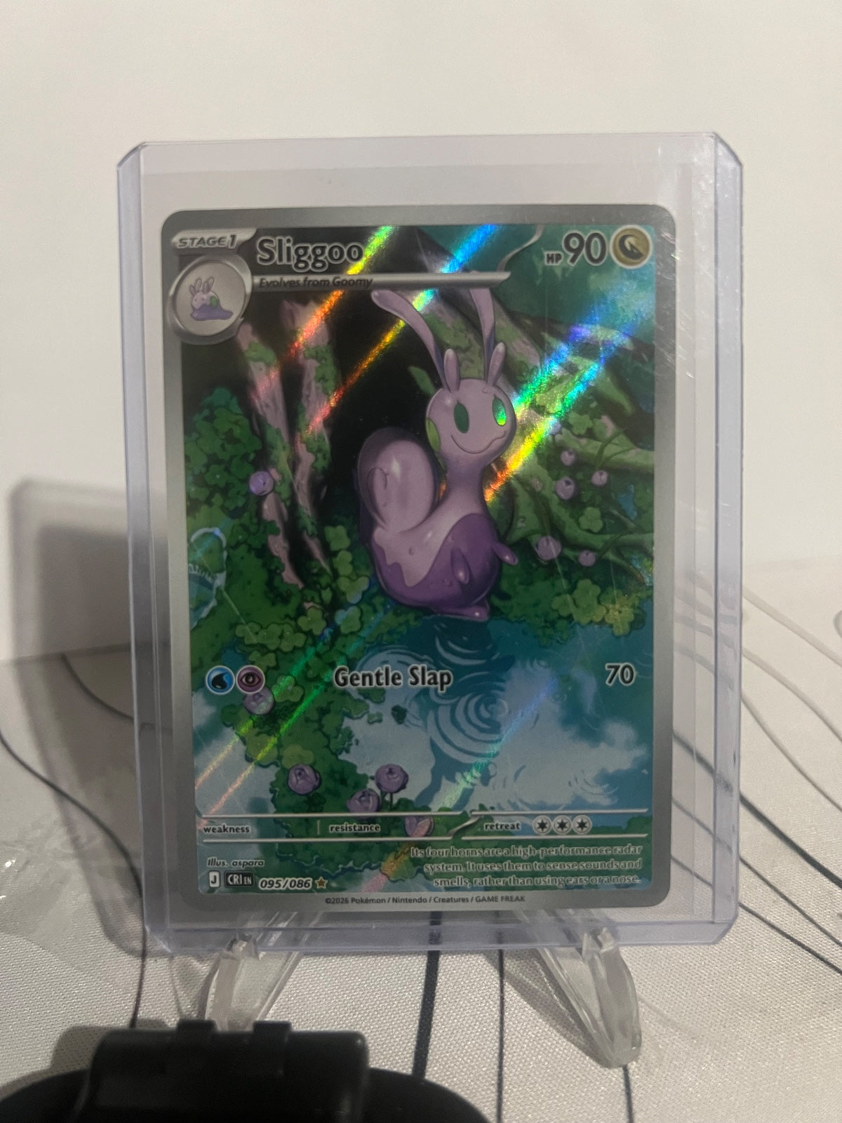 Sliggoo Holo Illustration Rare ME04: Chaos Rising 095/086 NM