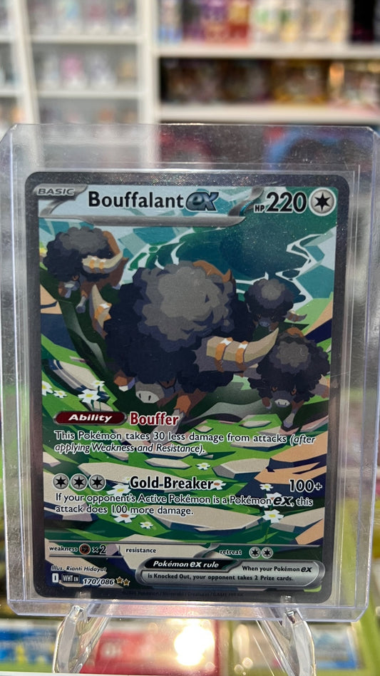 Bouffalant ex Holo Special Illustration Rare SV: White Flare 170/086 NM