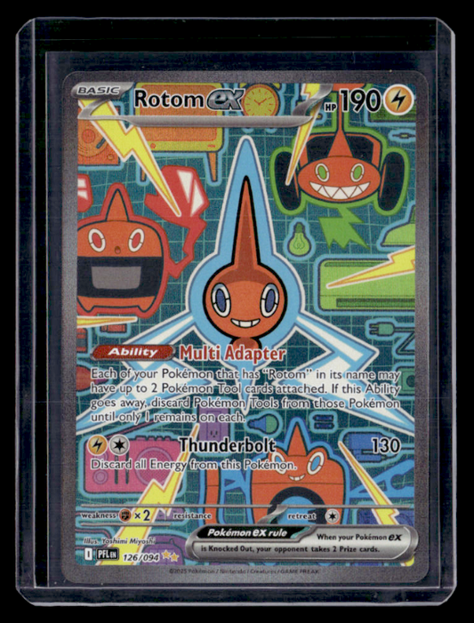 Rotom ex Holo Special Illustration Rare ME02: Phantasmal Flames 126/094 NM