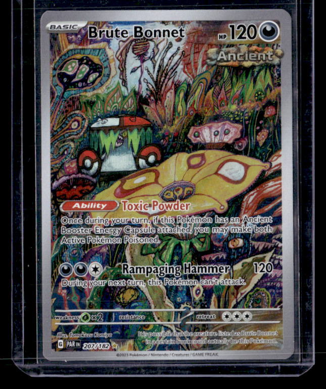 Brute Bonnet Holo Illustration Rare SV04: Paradox Rift 207/182 NM