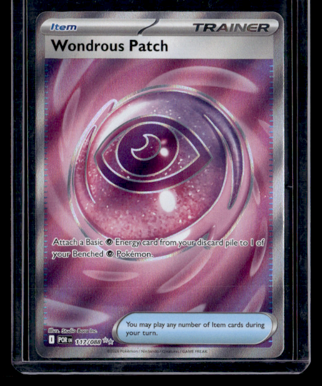 Wondrous Patch Holo Ultra Rare ME03: Perfect Order 117/088 NM