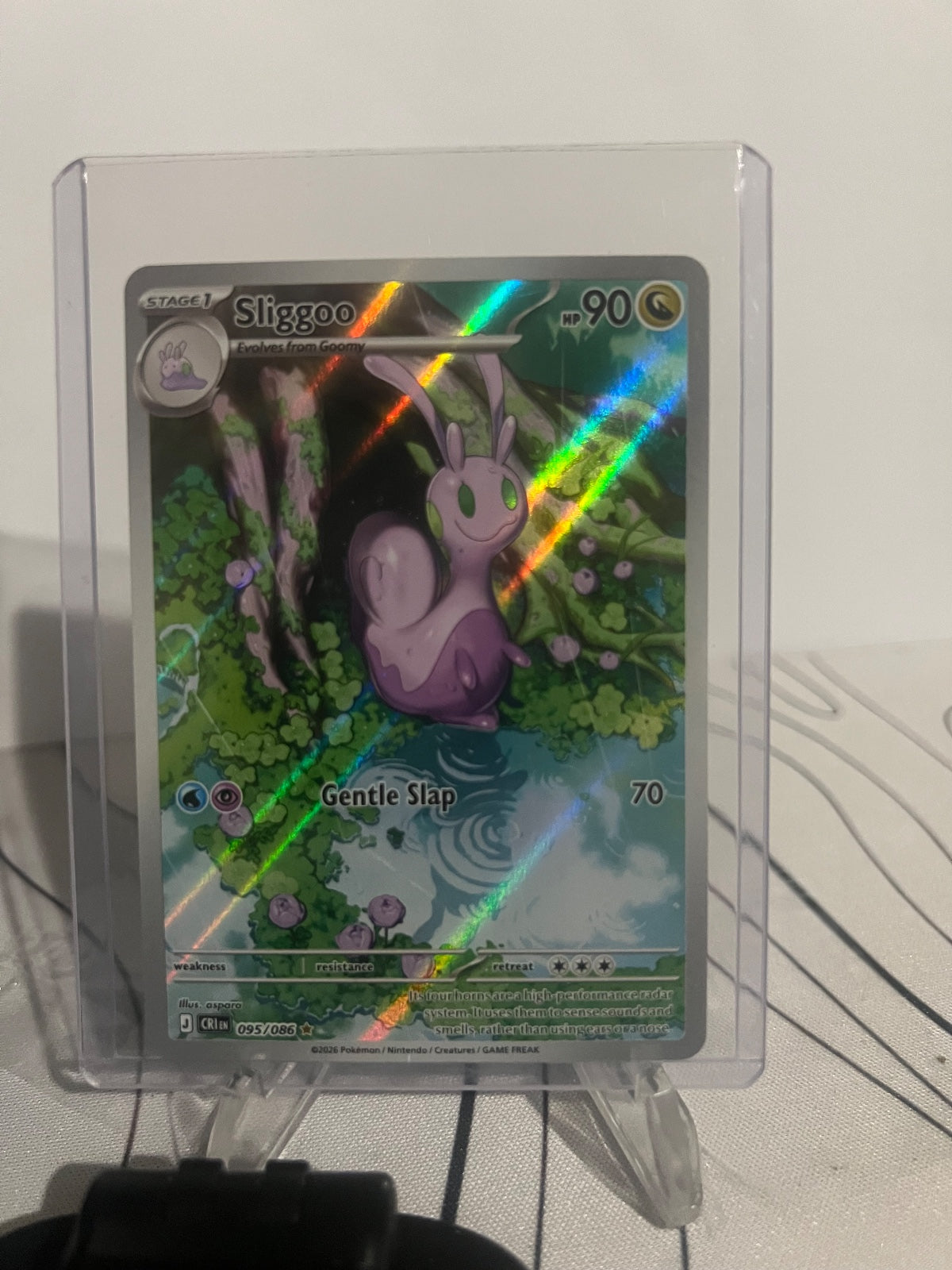Sliggoo Holo Illustration Rare ME04: Chaos Rising 095/086 NM