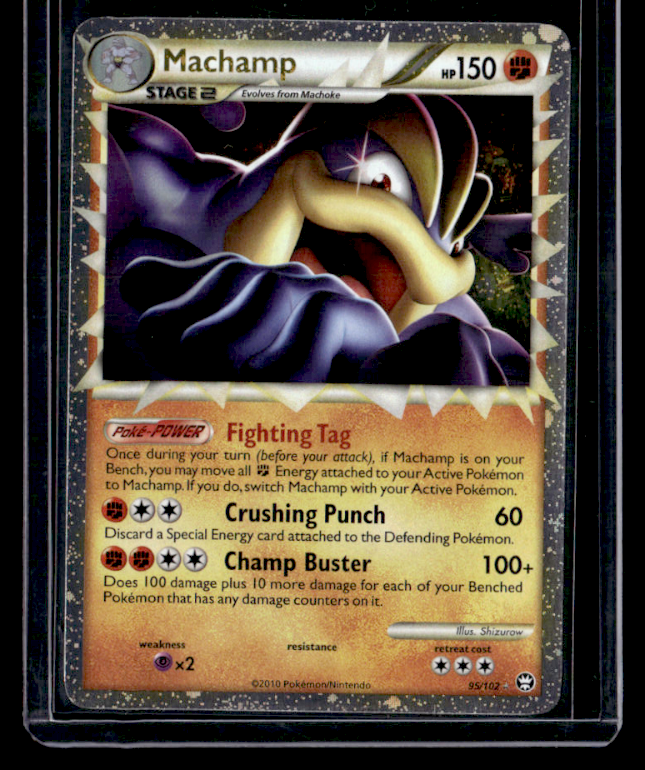 Machamp (Prime) Holo Ultra Rare Triumphant 95/102 NM