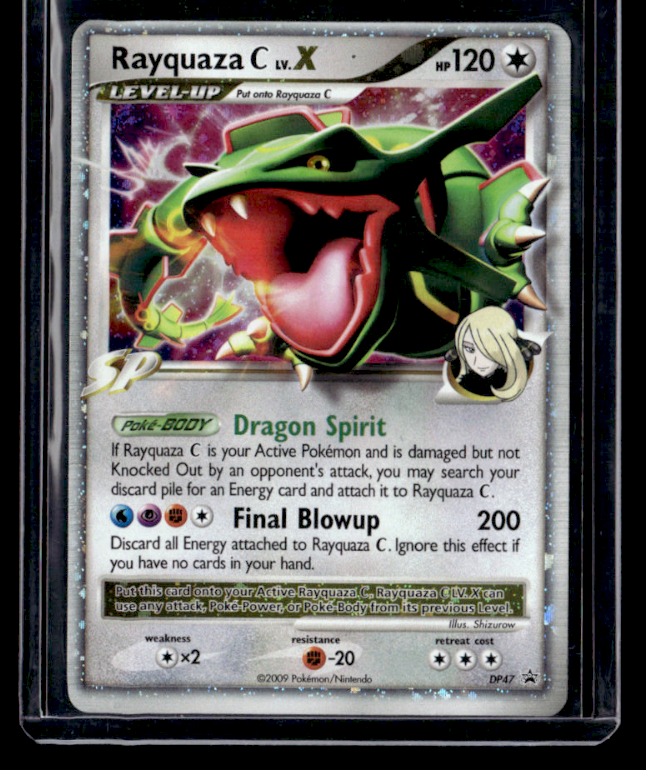 Rayquaza C LV.X Holo Promo Diamond and Pearl Promos DP47 LP
