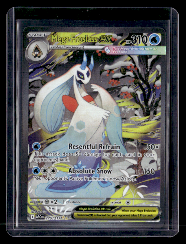Mega Froslass ex Holo Special Illustration Rare ME: Ascended Heroes 275/217 NM