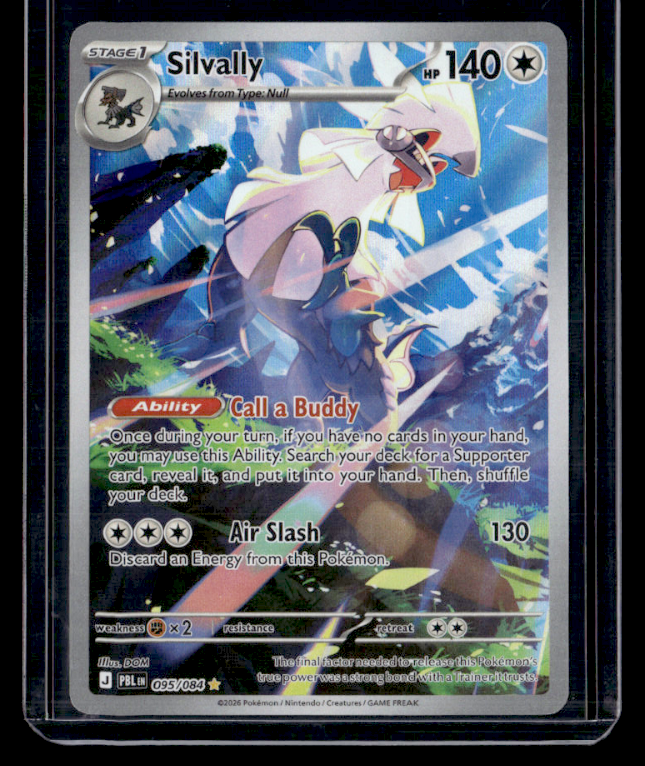 Silvally Holo Illustration Rare ME05 Pitch Black 095/084 NM