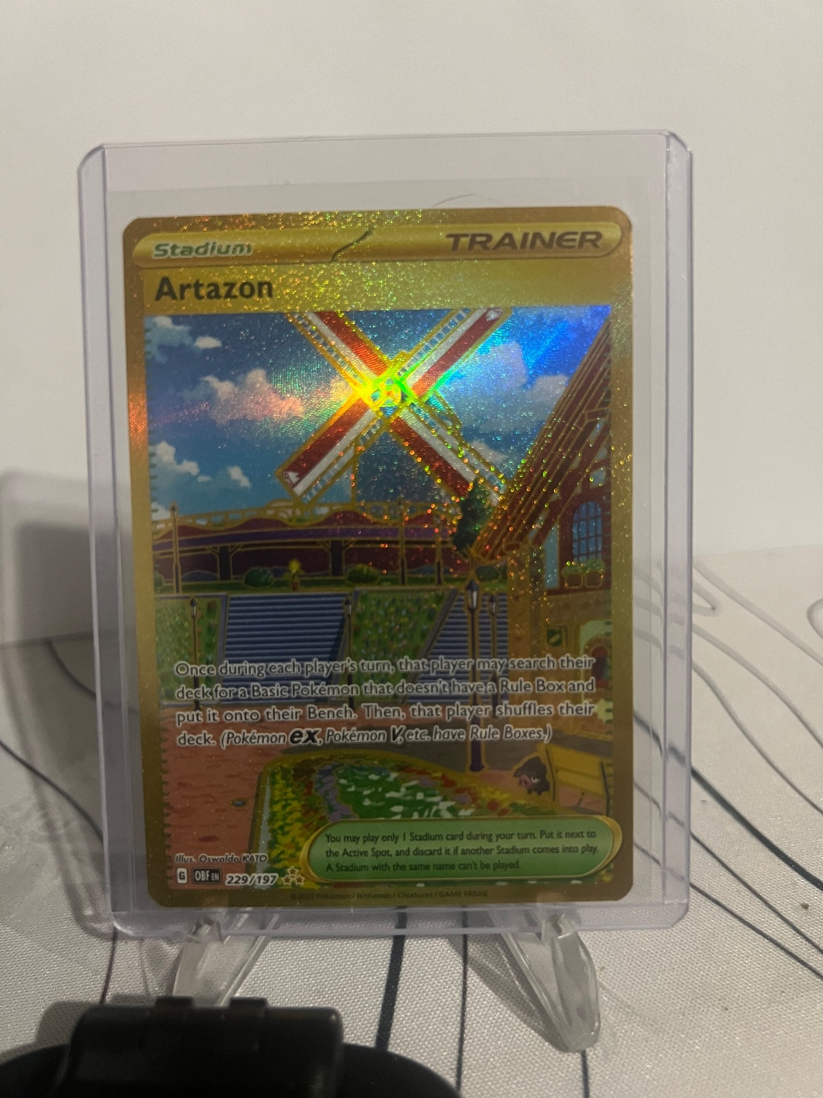 Artazon Holo Hyper Rare SV03 Obsidian Flames 229/197 NM