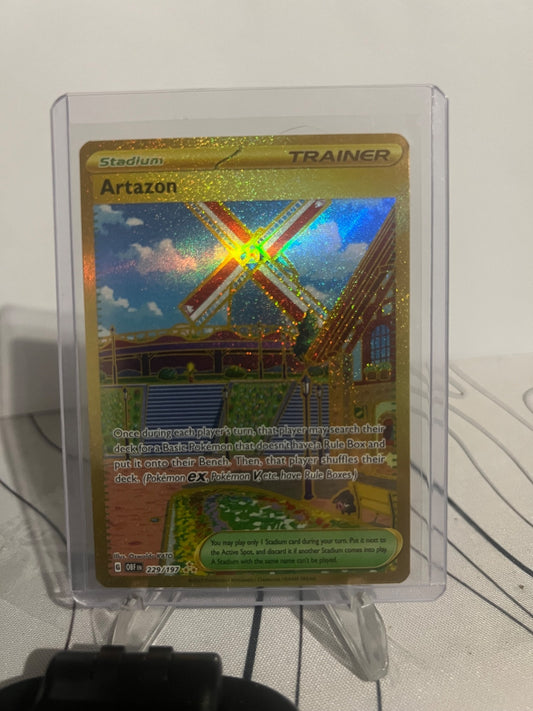 Artazon Holo Hyper Rare SV03 Obsidian Flames 229/197 NM