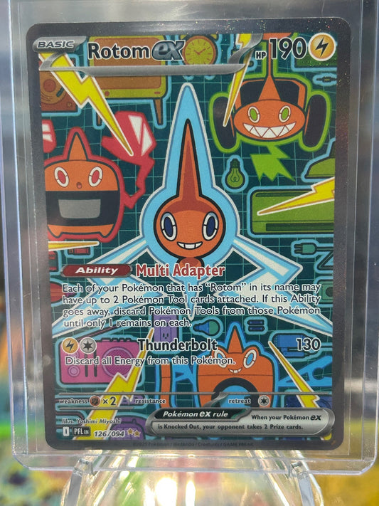 Rotom ex Holo Special Illustration Rare ME02: Phantasmal Flames 126/094 NM