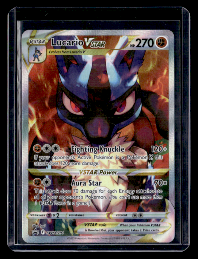 Lucario VSTAR Holo Promo SWSH Sword & Shield Promo Cards SWSH291 NM
