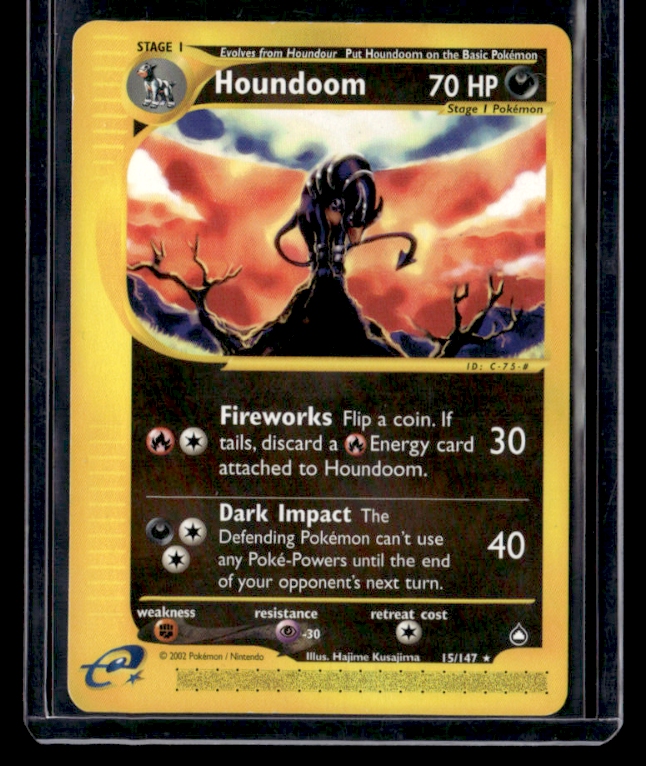 Houndoom (15) Rare Aquapolis 015/147 LP